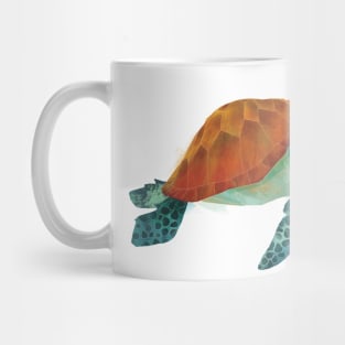 Green Sea Turtle - No Background Mug